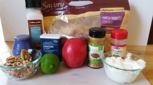 Ingredients for Curried Chicken Salad | LowCarbKaye.com